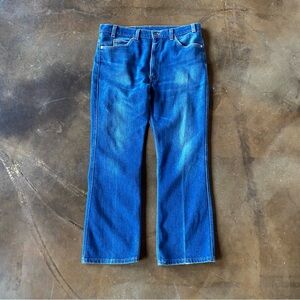 VTG 80s Levi's 517 Orange Tab Faded Bootcut Jeans USA